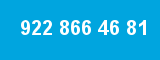 922 866 46 81 922 866 46 81